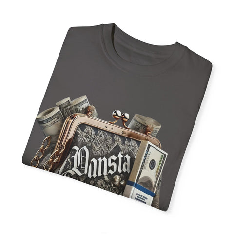 Gangsta Money Bag T-Shirt - Unisex Garment-Dyed Tee