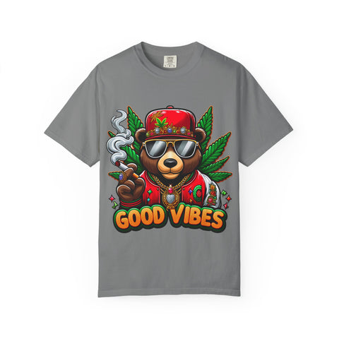 Good Vibes Unisex Garment-Dyed T-Shirt