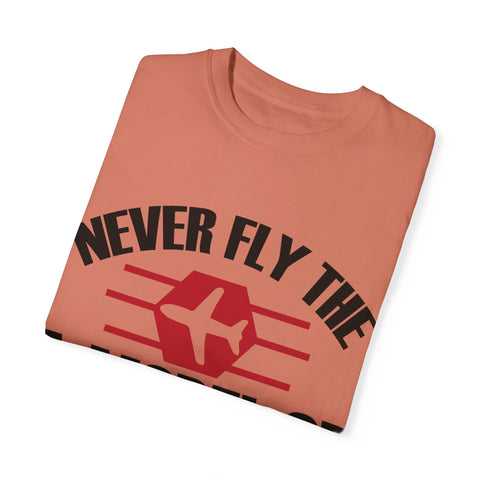 Unisex Airplane Graphic T-Shirt - 'Never Fly the A Model of Anything'
