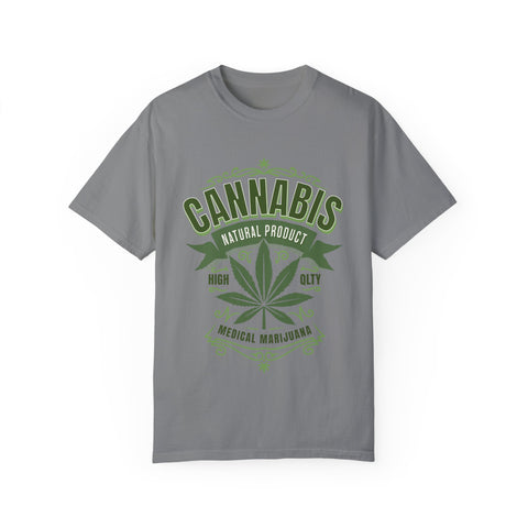 Unisex Cannabis T-Shirt - Natural Product Design