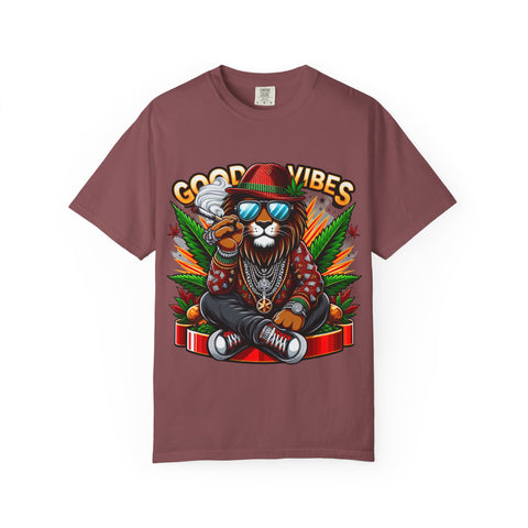 Good Vibes Unisex Garment-Dyed T-Shirt