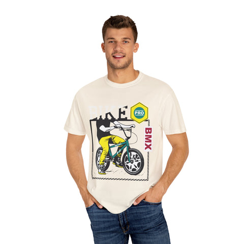 BMX Pro Unisex Garment-Dyed T-shirt - Perfect for Cycling Enthusiasts