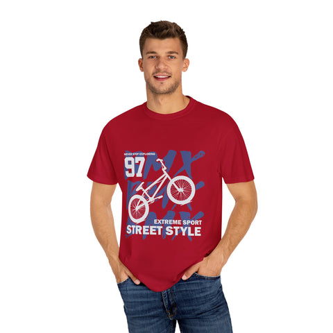 Extreme Sport Street Style T-Shirt - Unisex Garment-Dyed Tee