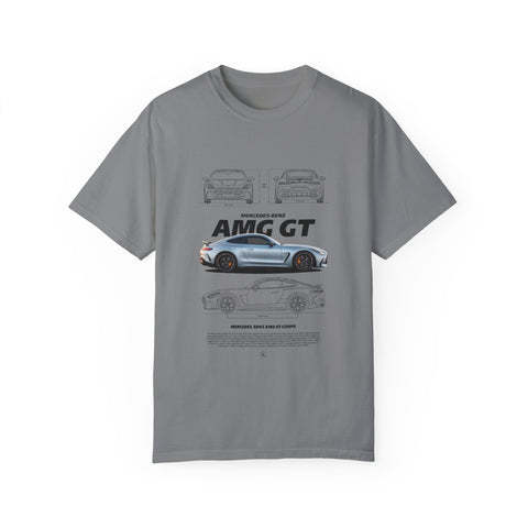 Mercedes AMG GT Unisex Garment-Dyed T-Shirt - Car Enthusiast Apparel
