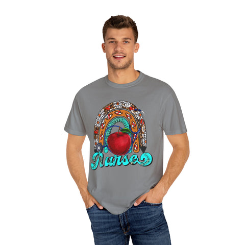 Colorful Nurse Rainbow T-Shirt – Perfect Gift for Healthcare Heroes