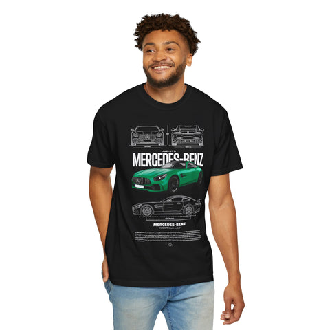 Mercedes-Benz Illustrated Unisex T-Shirt - Car Enthusiast Design