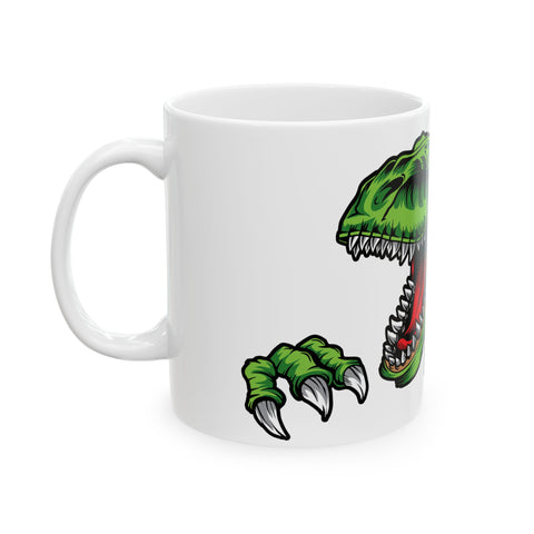 T-Rex Roaring Ceramic Mug - 11oz & 15oz