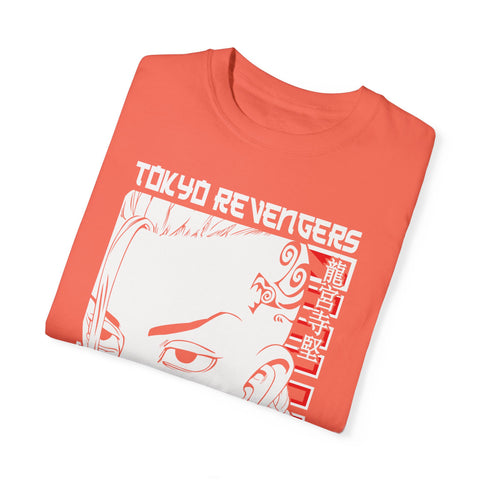 Tokyo Revengers Unisex Garment-Dyed T-Shirt - Trendy Anime Streetwear