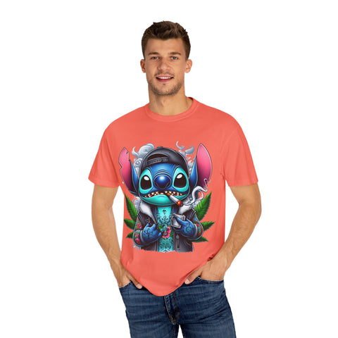 Vibrant Stitch-Inspired Unisex T-Shirt | Funky Streetwear Vibe | Perfect for Festivals and Casual Outings