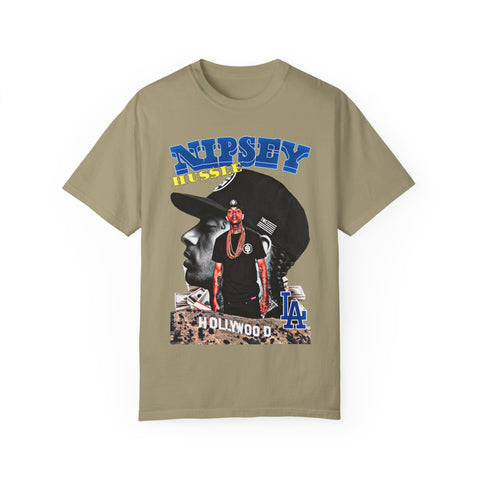 Unisex Garment-Dyed T-Shirt - Nipsey Hussle Tribute Tee