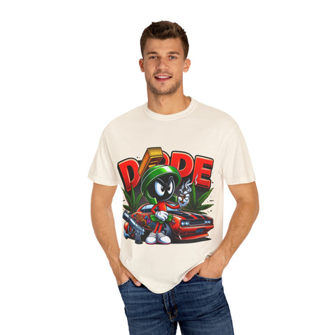 Retro Dope Graphic Unisex Garment-Dyed T-shirt