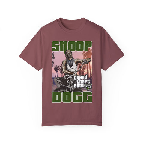 Snoop Dogg Graphic T-Shirt - Retro Grand Theft Auto Design