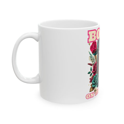 Boogie On The Road Ceramic Coffee Mug - 11oz & 15oz