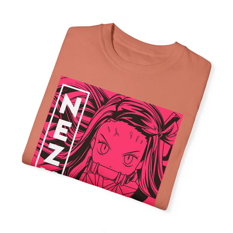 Nezuko Anime T-Shirt - Unisex Garment-Dyed Tee