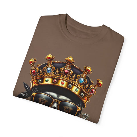 King Skull Graphic Unisex T-Shirt - Trendy Streetwear for Cool Casual Vibes