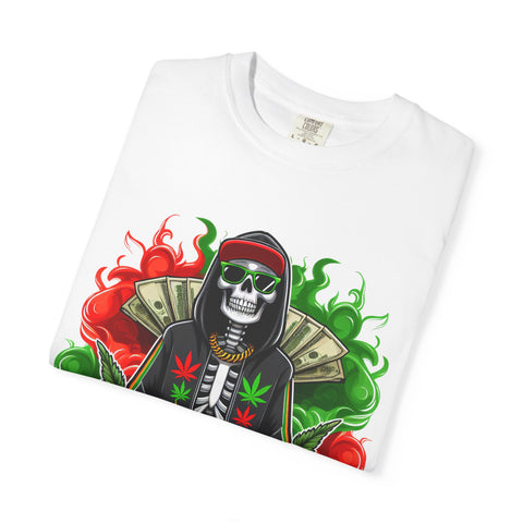 High AF Unisex Garment-Dyed T-Shirt - Fun & Edgy Style for Cannabis Enthusiasts