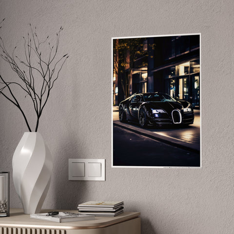 Luxury Car Gloss Poster - Modern Wall Art