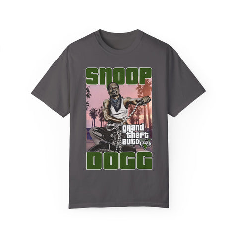 Snoop Dogg Graphic T-Shirt - Retro Grand Theft Auto Design