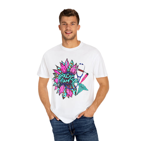Vibrant Floral Unisex T-Shirt - Perfect for Nurses | Gift for Healthcare Heroes
