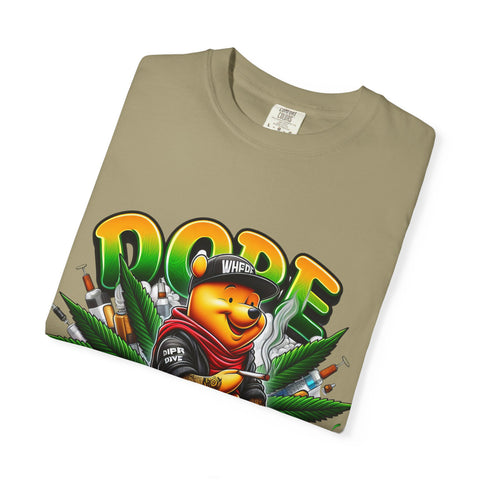 Retro Vibe Graphic T-Shirt - 'Dope' Design for Chill Days