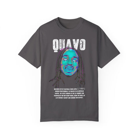 Unisex Garment-Dyed T-Shirt - Quavo Tribute Tee