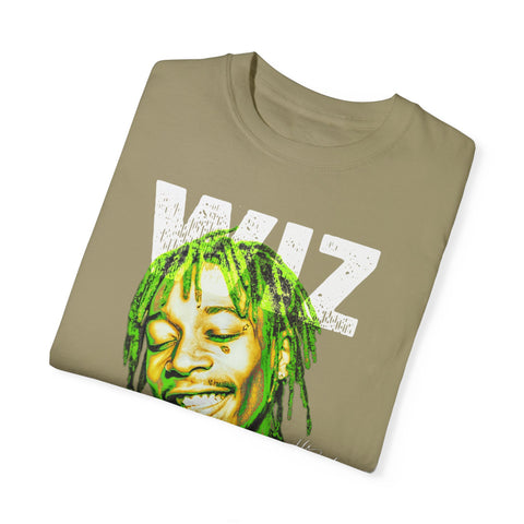 Unisex Garment-Dyed T-Shirt - Celebrate Wiz Khalifa's Legacy - Vibrant Graphic Tee