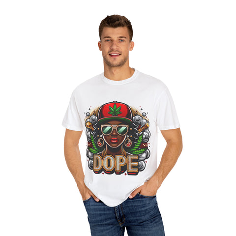 Dope Vibe Unisex Garment-Dyed T-Shirt - Cool Urban Fashion Tee