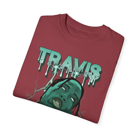 Unisex Travis Scott Dripping Graphic T-Shirt - Hip Hop Streetwear