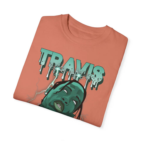 Unisex Travis Scott Dripping Graphic T-Shirt - Hip Hop Streetwear