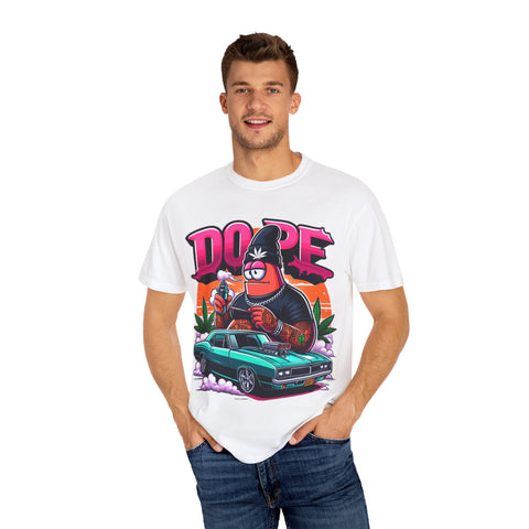 Cool Graphic T-Shirt - 'Dope' Vintage Cartoon Design