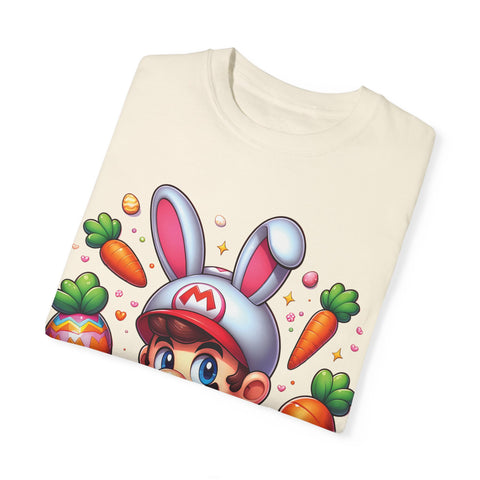 Cute Easter Character Unisex Garment-Dyed T-Shirt