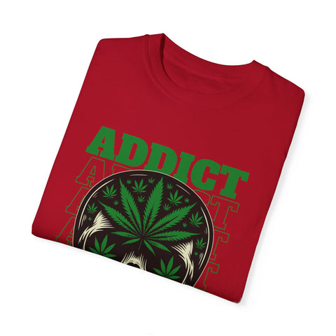 Addict Skull Graphic T-Shirt - Conquer Your High