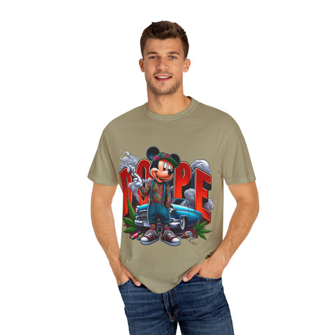 Dope Mickey Mouse Unisex Garment-Dyed T-shirt
