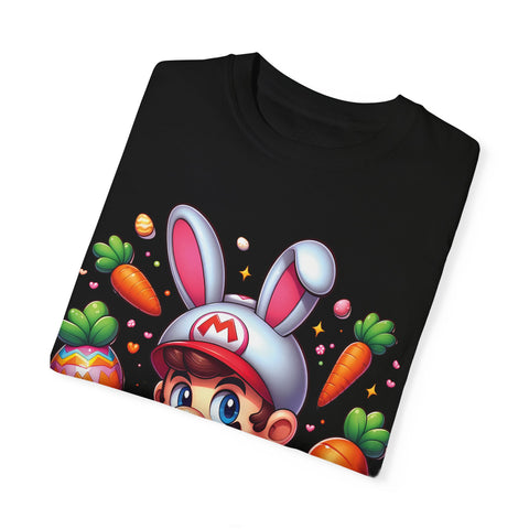 Cute Easter Character Unisex Garment-Dyed T-Shirt