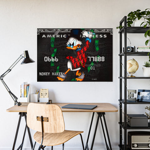 Mickey Money Maker Gloss Poster