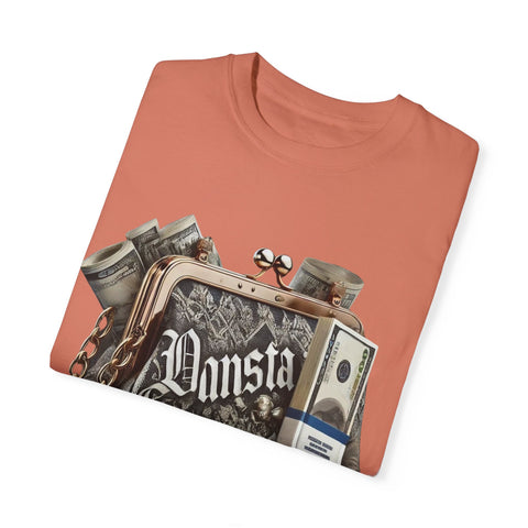 Gangsta Money Bag T-Shirt - Unisex Garment-Dyed Tee