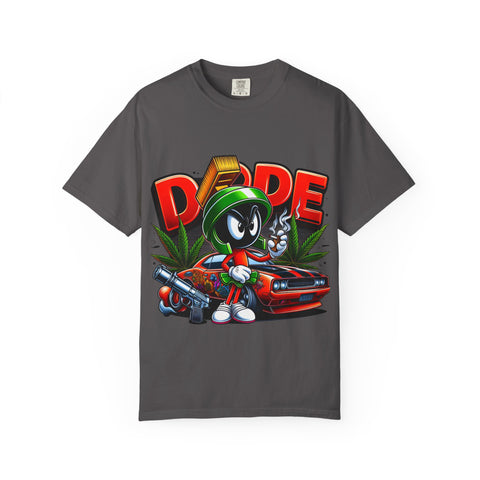 Retro Dope Graphic Unisex Garment-Dyed T-shirt
