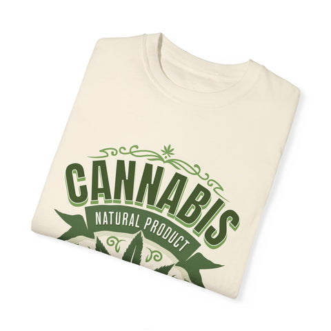 Unisex Cannabis T-Shirt - Natural Product Design
