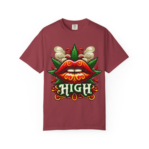 High Vibes Unisex Garment-Dyed T-Shirt
