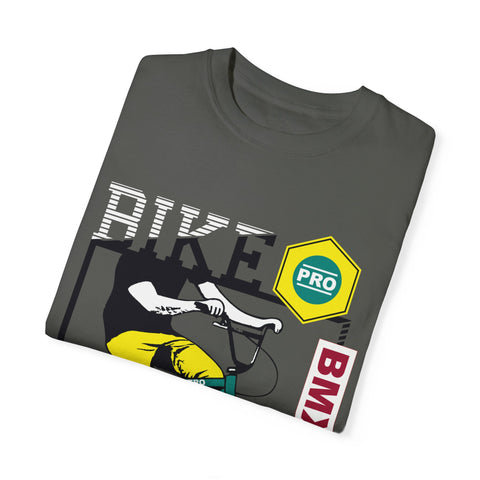 BMX Pro Unisex Garment-Dyed T-shirt - Perfect for Cycling Enthusiasts
