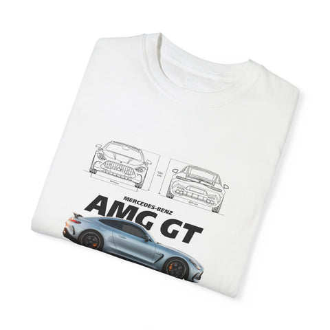 Mercedes AMG GT Unisex Garment-Dyed T-Shirt - Car Enthusiast Apparel