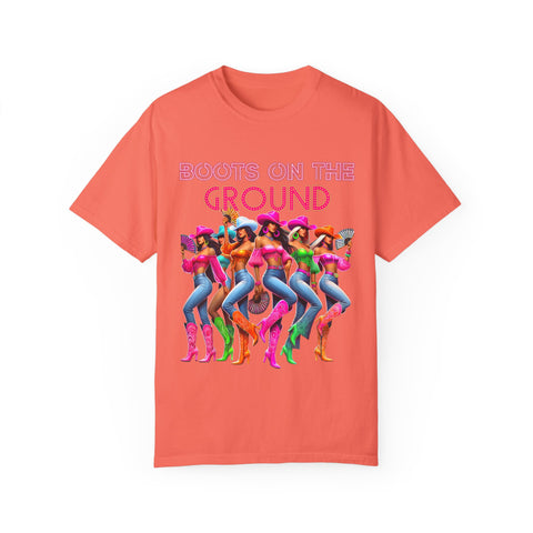 Boots on the Ground Unisex T-Shirt - Fun & Vibrant Graphic Tee for Fashion Lovers