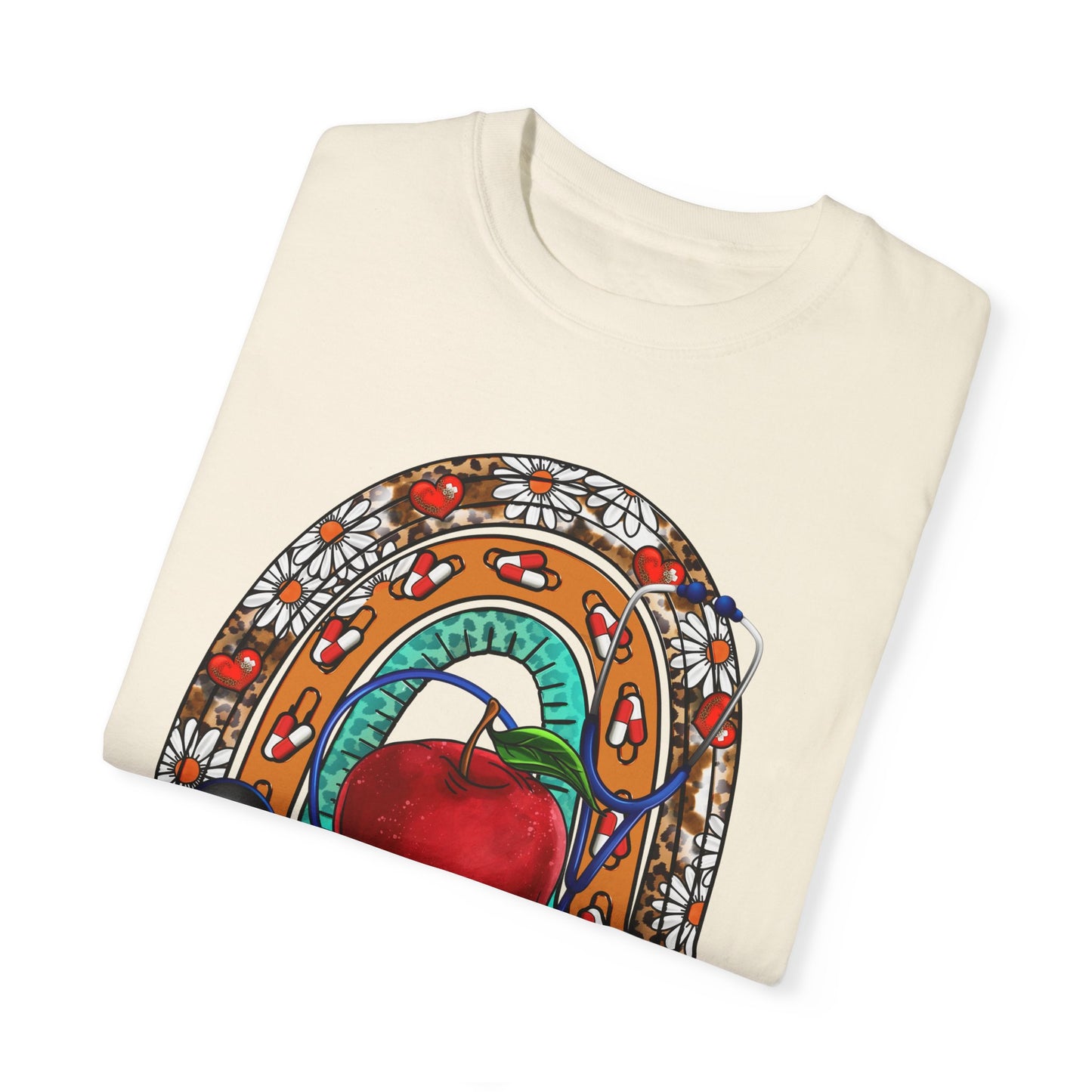 Colorful Nurse Rainbow T-Shirt – Perfect Gift for Healthcare Heroes