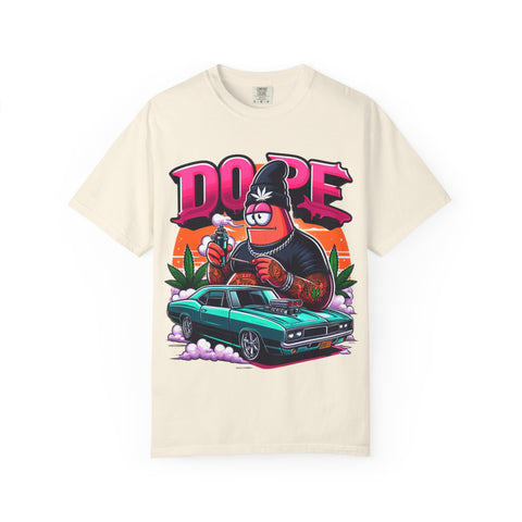 Cool Graphic T-Shirt - 'Dope' Vintage Cartoon Design