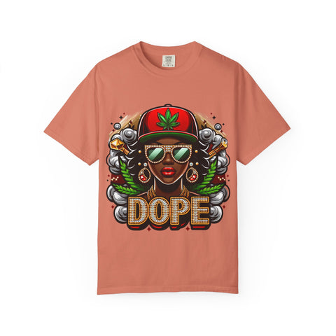 Dope Vibe Unisex Garment-Dyed T-Shirt - Cool Urban Fashion Tee