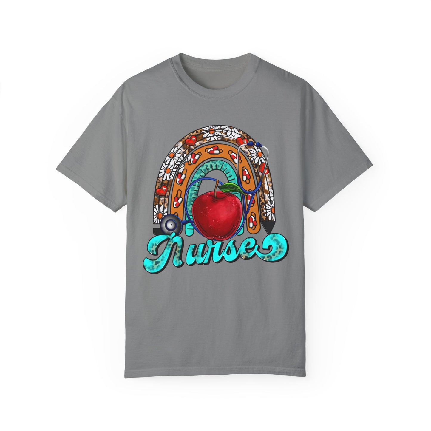 Colorful Nurse Rainbow T-Shirt – Perfect Gift for Healthcare Heroes