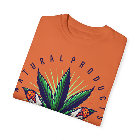 Cannabis Natural Products T-Shirt - Unisex Garment-Dyed Tee for Eco-Conscious Individuals
