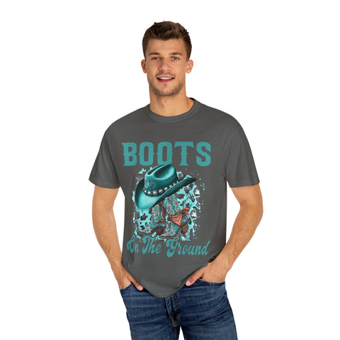 Cowboy Boots Graphic T-Shirt for Western Fashion Lovers
