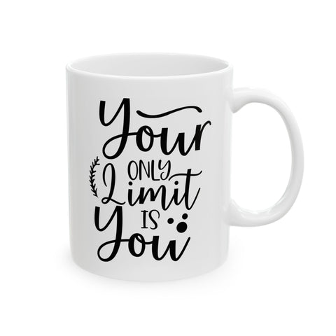 Custom Inspirational Ceramic Mug - Perfect Gift for Motivation Lovers