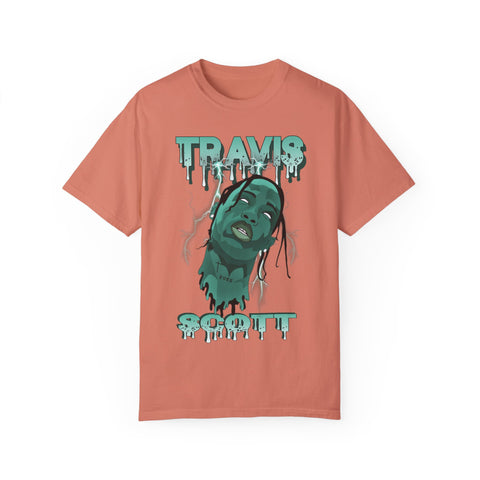 Unisex Travis Scott Dripping Graphic T-Shirt - Hip Hop Streetwear